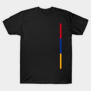 Armenia Flag - Style Stripe T-Shirt